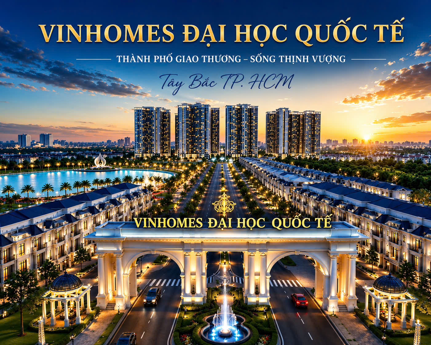 Vị trí Đại đô thị Saigon Park Hóc Môn