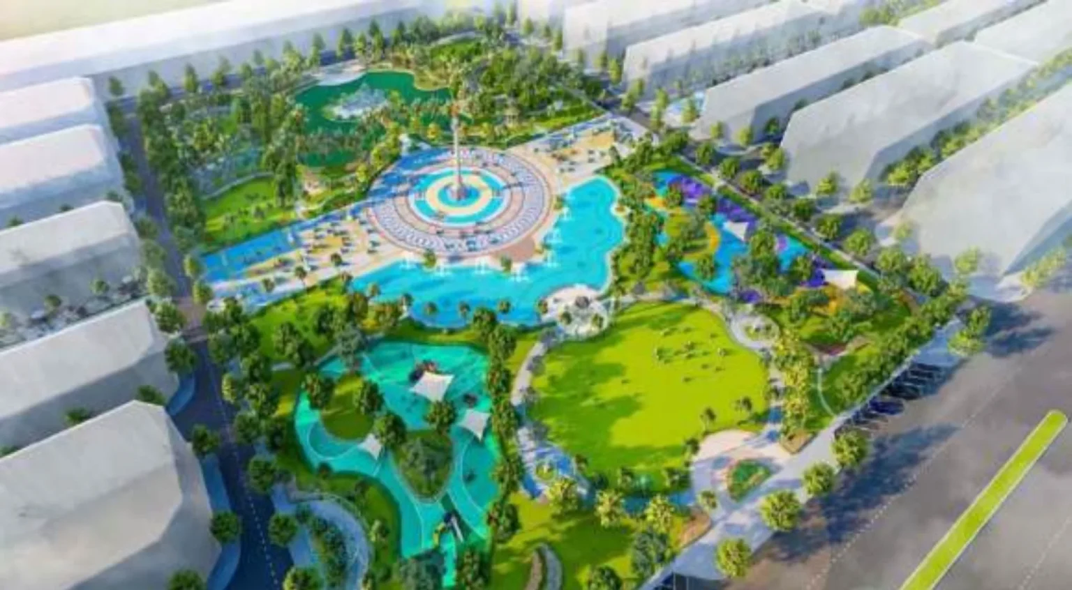 Công viên Đại đô thị Saigon Park Hóc Môn