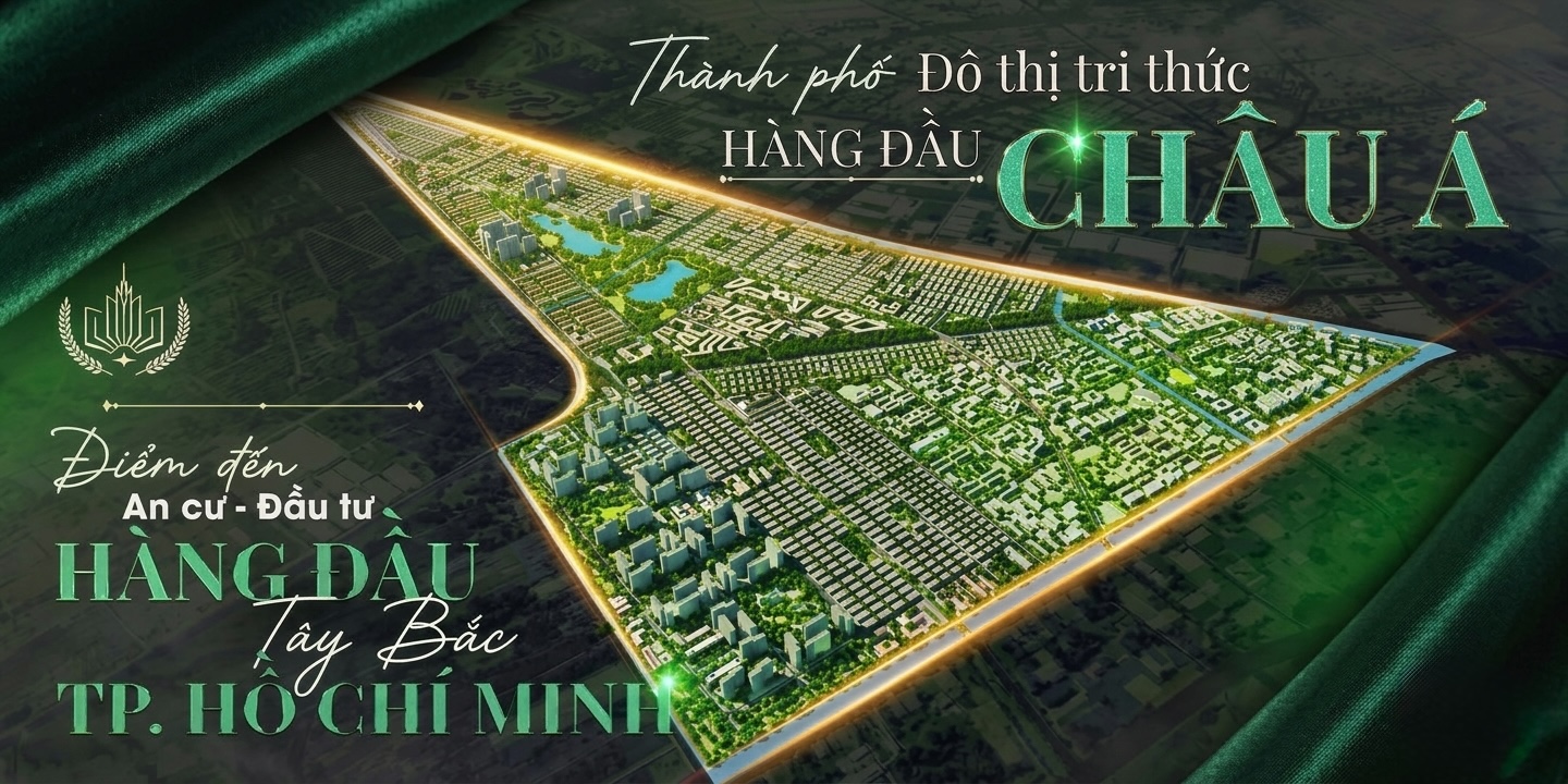 Phối cảnh tổng thể Đại đô thị Saigon Park Hóc Môn