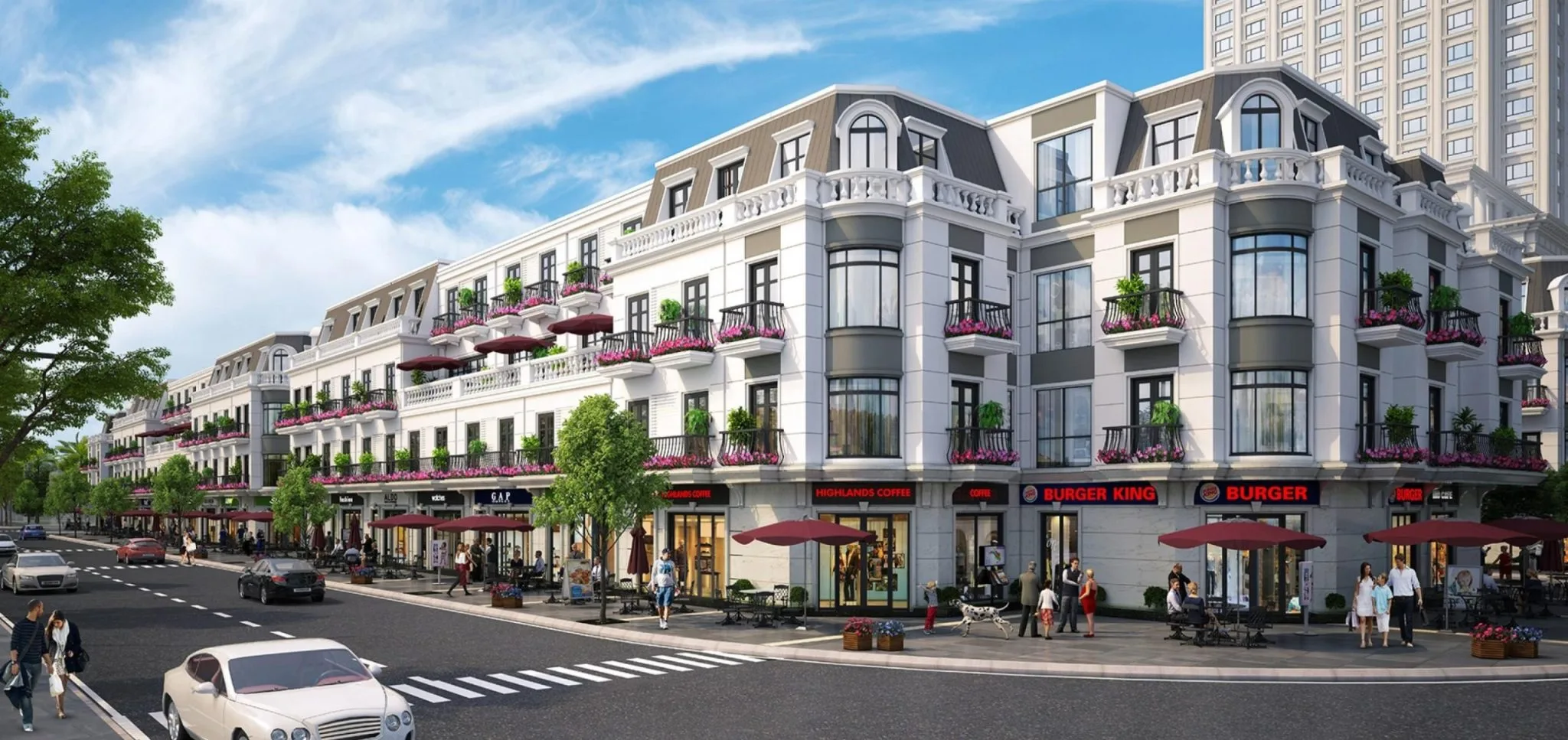 Nhà phố Đại đô thị Saigon Park Hóc Môn